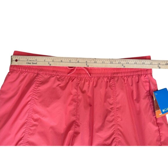 Columbia Boundless Trek Active Shorts Women's Large Regular Fit Coral UPF 50 - Picture 3 of 13